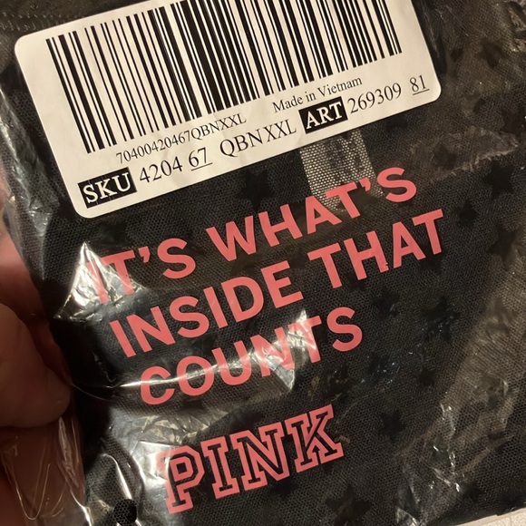 🔥VS Pink no show star mesh cheeky panty sz XXL NWT - Picture 5 of 6